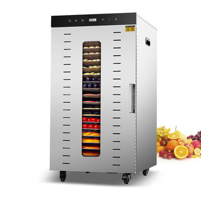 kaufen 24 Schalen Edelstahl Lebensmitteltrocknungsmaschine Gewerblicher industrieller Lebensmittel-Dehydrator zum Verkauf Online-Herstellung