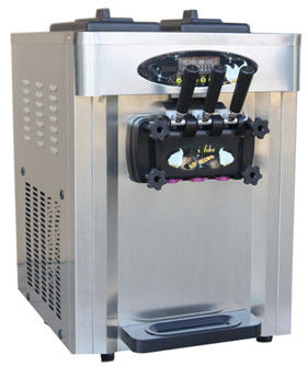kaufen Drei Geschmacks Eismaschine 1800w Restaurant Soft Serve Eismaschine Online-Herstellung
