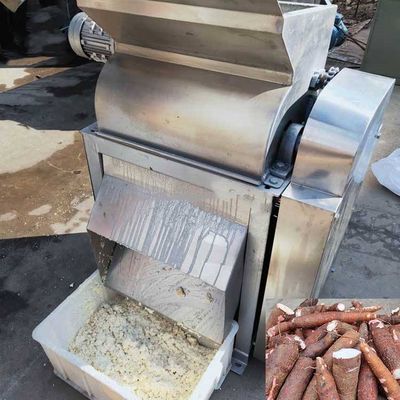 kaufen Kostenverlust Einfache Bedienung Hocheffizienz-Kassava-Grattenmaschine Kassava-Gratter für die Verarbeitung von Kassava-Fleisch / Garri Online-Herstellung