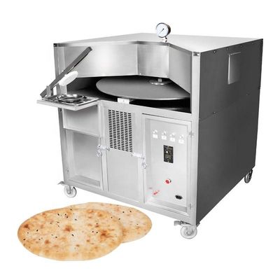 kaufen Automatische kleine rotierende Bäckerei Arabische Pita Tandoori libanesische Chapati Naan Tortilla Bäckerei Ofen Arabisches Brot Online-Herstellung