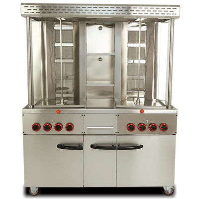 kaufen Elektro- und Gas-Vertikal-/Stand-Typ Shawarma-Maschine Einstellbar für Hühner-BBQ-Grill Online-Herstellung