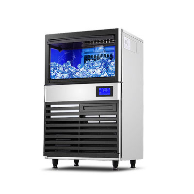 kaufen Hocheffiziente kommerzielle industrielle 24h Eiswürfelmachmaschine für Kaffeehäuser zu Hause Online-Herstellung
