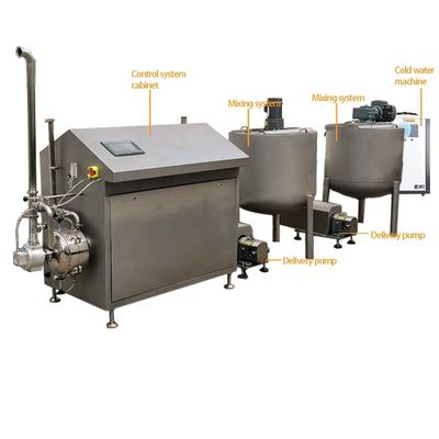 kaufen Durchlaufende Lüftungsmischmaschine Chiffon-Kuchen-Batter Sponge-Kuchenmacher 400 kg/h Online-Herstellung