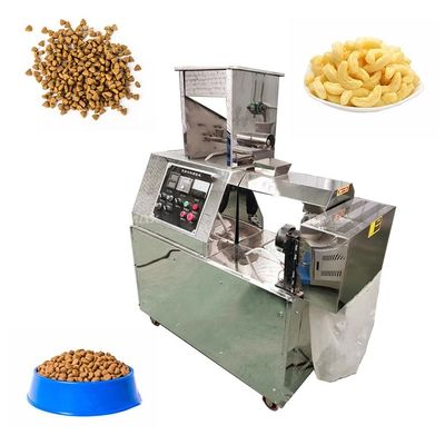 kaufen Fabrik Snack Bar Zwillingschraub Maisspuff Snack Extruder Maschine 5,5 kW Online-Herstellung