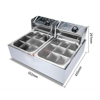 kaufen 10L 9 Gitter Gewerbliche Fleischkugeln Hot Pot Food Kanto Kochmaschinen Fabrikpreis Online-Herstellung