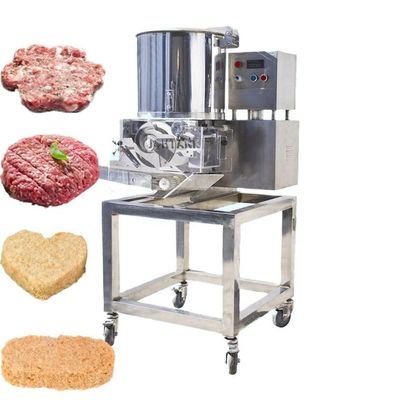 kaufen 200 kg Kapazität Fisch Fleisch Patty und Fleischkuchen Formierung Hamburger Patty Machmaschine für Hühner Nugget Online-Herstellung
