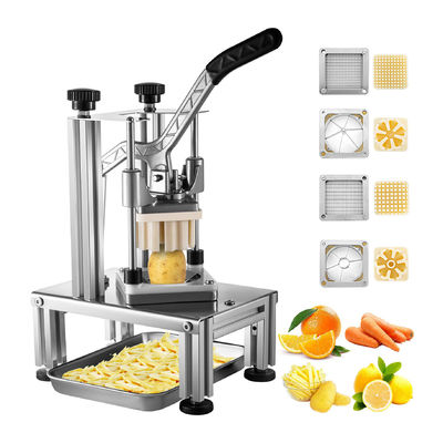 Tragbare Kartoffelchips Schneidmaschine Lebensmittel Gurke Karottenstreifen Süßkartoffel Trinker Pommes Frites Schneider