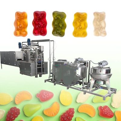 Vollautomatische Süßigkeitenmachmaschine für Gelee Gummi-Lebensmittelverarbeitung