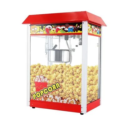 China Edelstahl kommerzielle Karamell Kessel Zucker Mais Popcorn Maschine zum Verkauf