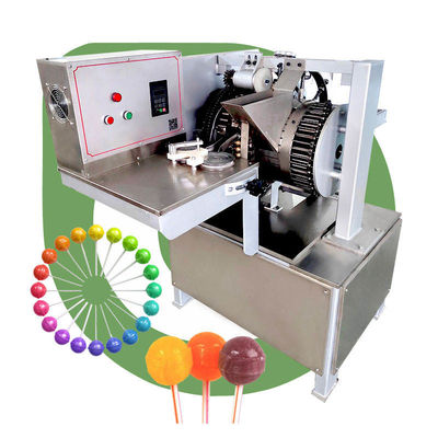 Runder flacher Ball-kleiner Stock Lollypop sterben Form-Fertigungsstraße-Bonbon-Lutscher herstellen Maschine vom Haus