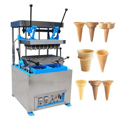 Hohe Produktivität kommerzielle Eiscreme-Kegelmaschine 30 Stück/Min 3.6KW 80 KG