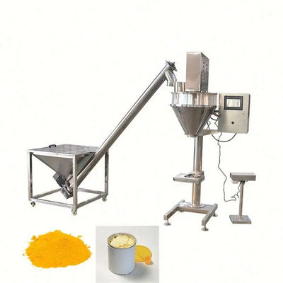 Hersteller Automatische Flasche Kaffeepulver Mehl Chilipulver Milchpulver Auger Schraubfüllmaschine