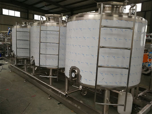 angepasstes CIP-System Rein an Ort und Stelle Kondensmilchproduktionslinie für Milchproduktionslinie