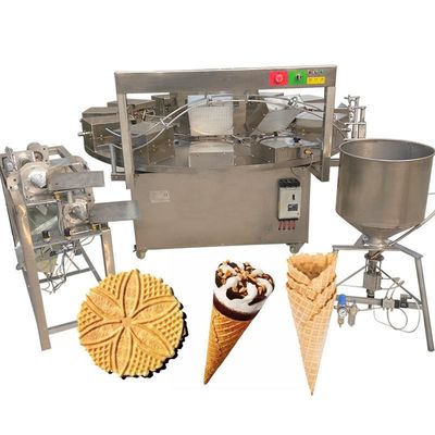 Industriewafer Eiscreme Kegel Produktionslinie Wafer Biscuit 380V/50HZ
