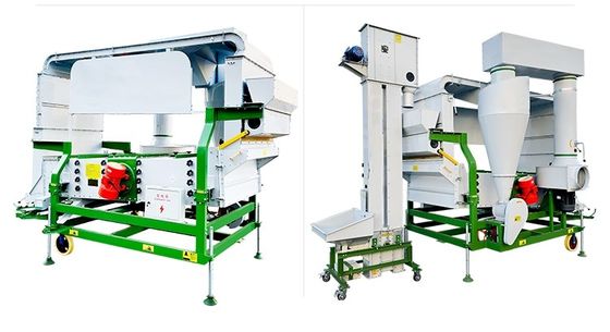 Wirtschaftliche Fabrik Getreideverarbeitungsmaschine hohe Produktivität Doppelluftschirm