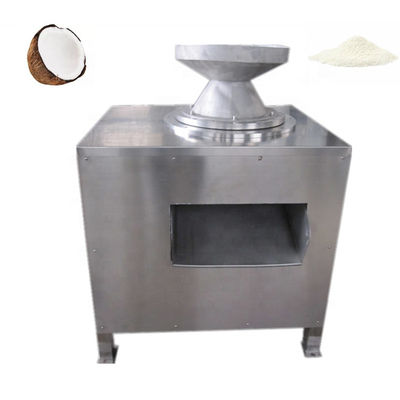 Elektrische Kokosnussgrater / Kokosnusspulvermahlmaschine für die industrielle Produktion 200-500 kg/h