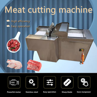 Schweinefleisch Dicer Gefrierfleisch Hühner Schlachtgerät Automatische Fleischschneidemaschine 220V