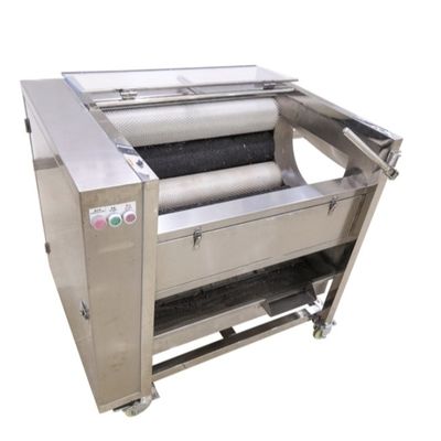 Obst- und Gemüsewaschmaschine mit automatischer Größenaufteilung