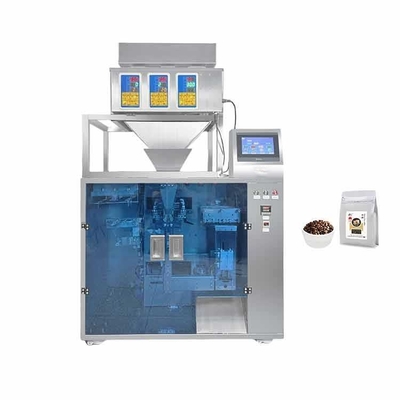 Automatische Reißverschlussbeutel Kartoffelchips Kekse Verpackung Snack Lebensmittel Granulat Tasche Füllung Versiegelung Verpackungsmaschine